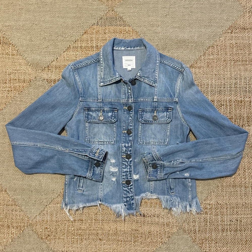 Hidden Denim Jacket